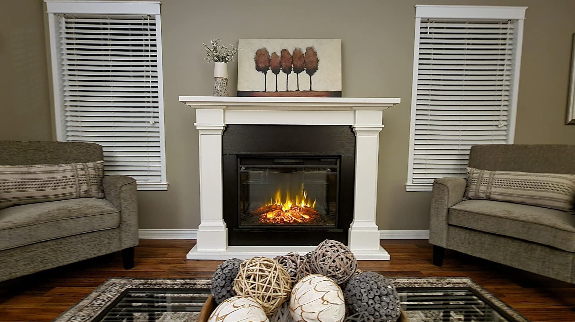 36/mo Finance Real Flame 8011EW Electric 8011E Callaway Grand