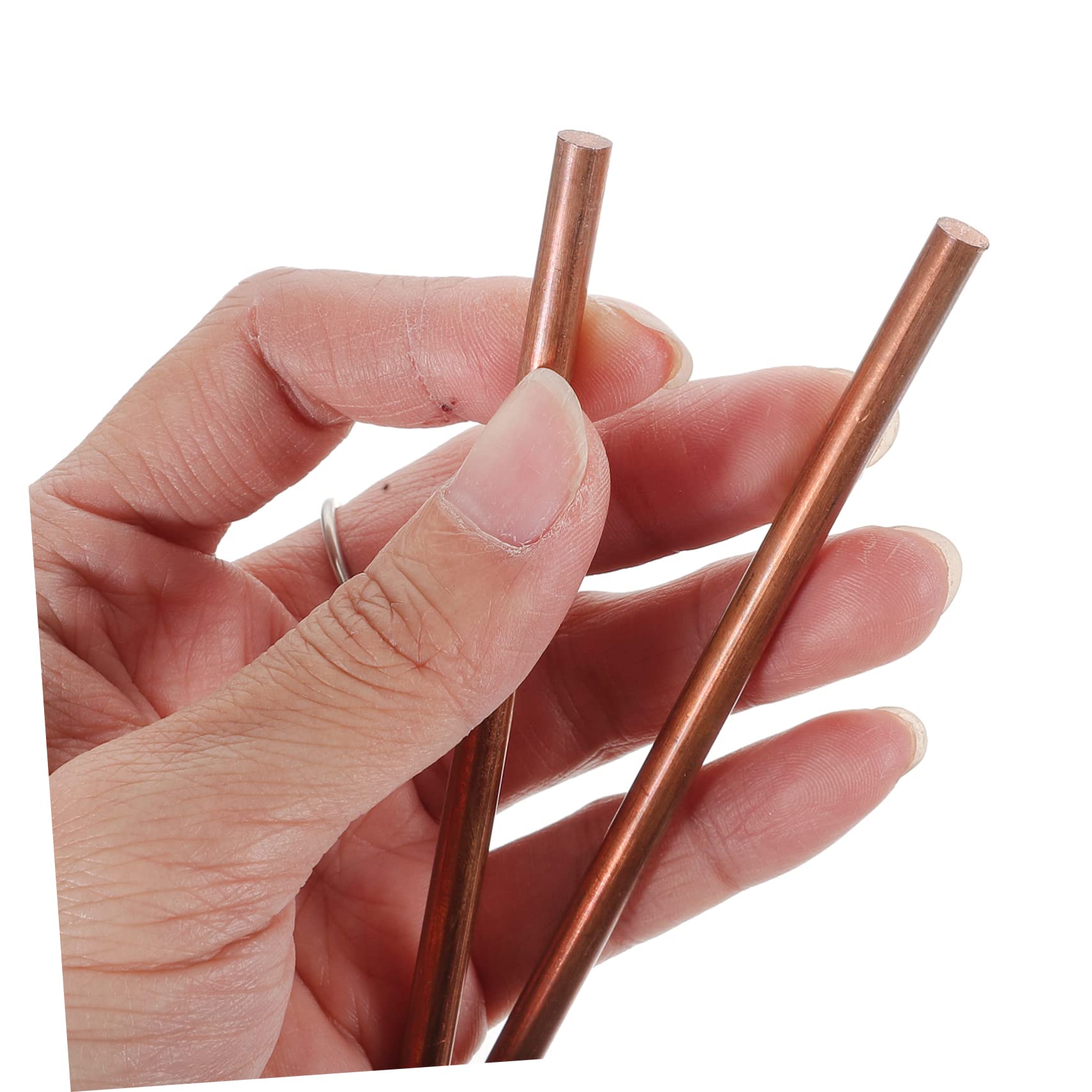 Cabilock Kupferstange mit Exzellenter Duktilität und Verarbeitbarkeit 99,9% 5mm Reines Rotes Kupfer Durchmesser Werkstoff für Metallbearbeitung und Schweißstab