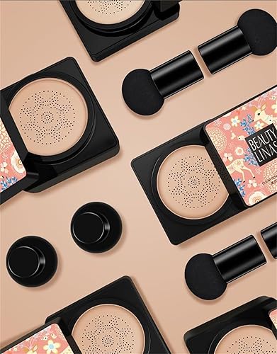 Beauty Linasi,Beauty Linasi Veze Clear Cover Beauty Cream (Ivory White, 2PCS)(Natural,1PCS)