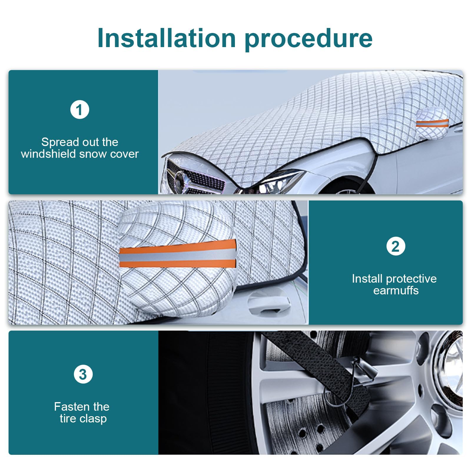 Pare-Soleil Pour Kia Stonic 2018-2024 - Protection UV Et Isolation Thermique Pour Pare-Brise | Accessoire Voiture Anti-Chaleur