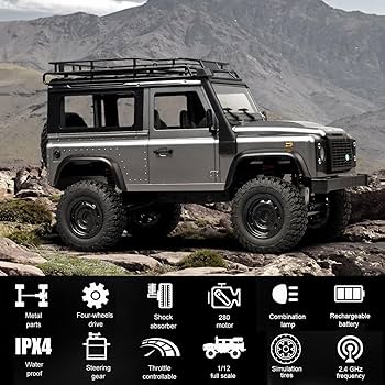 Amazon.com: WPLDEWAN RC Rock Crawler RC Truck 4x4 Land Rover