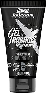 Hairgum Organic Transparent Hair Scrunchie Gel - Mens Shaving Gel - Get Smooth Texture Beard Style - Clear Gel for Beard G...