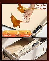 Vista 8 de Warming Mat For Food 500W Graphene High-Tech 5s Food Warming Mat,6-Temp 6H Timer Food Warmer,Auto Shut Off Chafing Dishes For Buffet,Roll Up Food