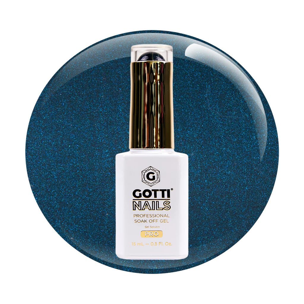 Gotti Nails Gel Color #99G - Effervescent Opalescent Classic Nail Polish Colors | Shades | Crème Chip Resistant Nail-Polish | LED Cure, Streak-free Formula | 0.5 Fl Oz