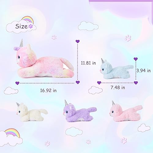 Miniatura 5 de EARTHSOUND Juguete de peluche para mamá y bebé de 16 pulgadas lindo juguete suave para mamá con pequeños bebés regalo familiar para niños niñas