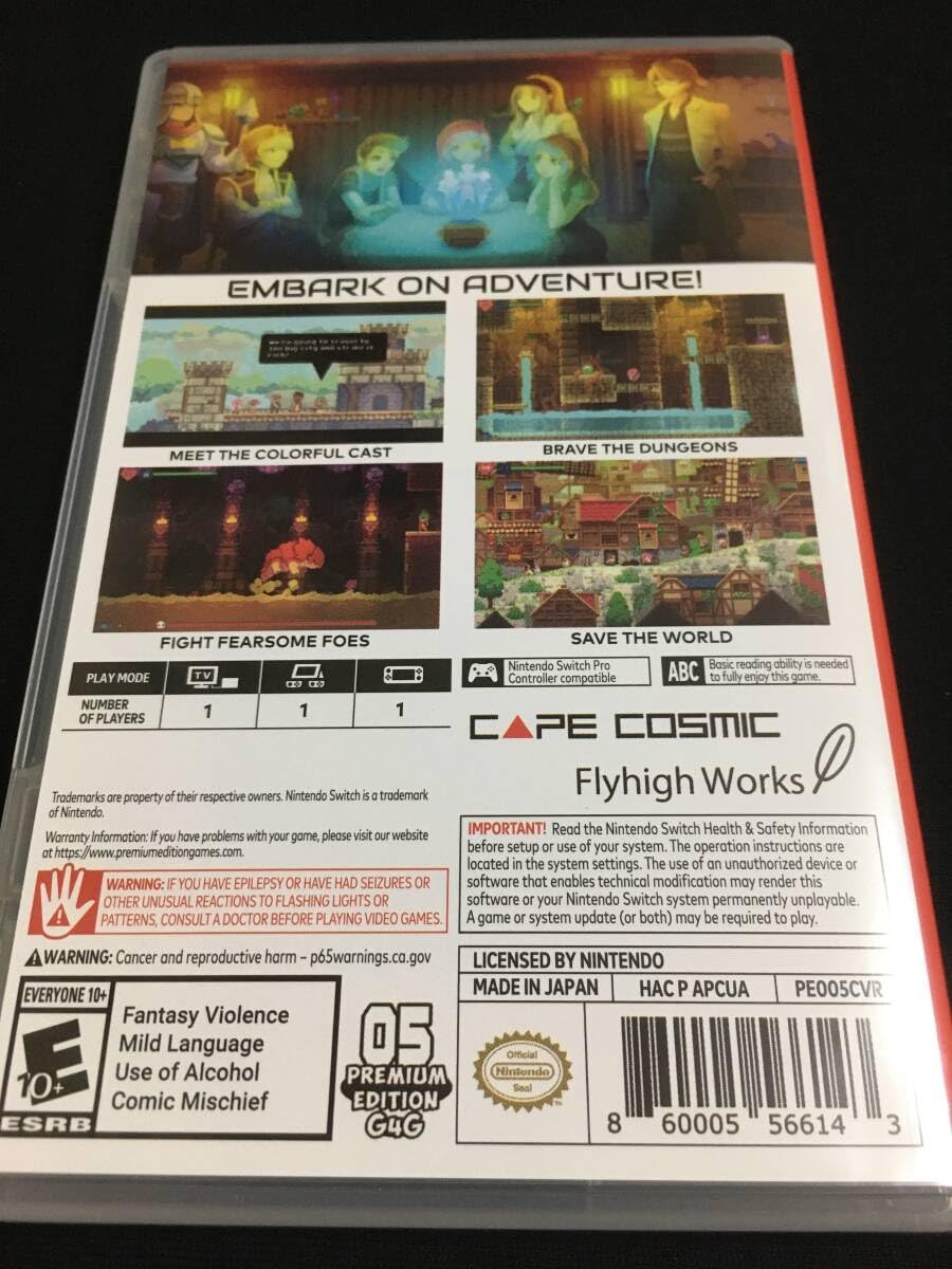 Amazon.co.jp: 海外版Switch Phoenotopia: Awakening 北米版スイッチ 
