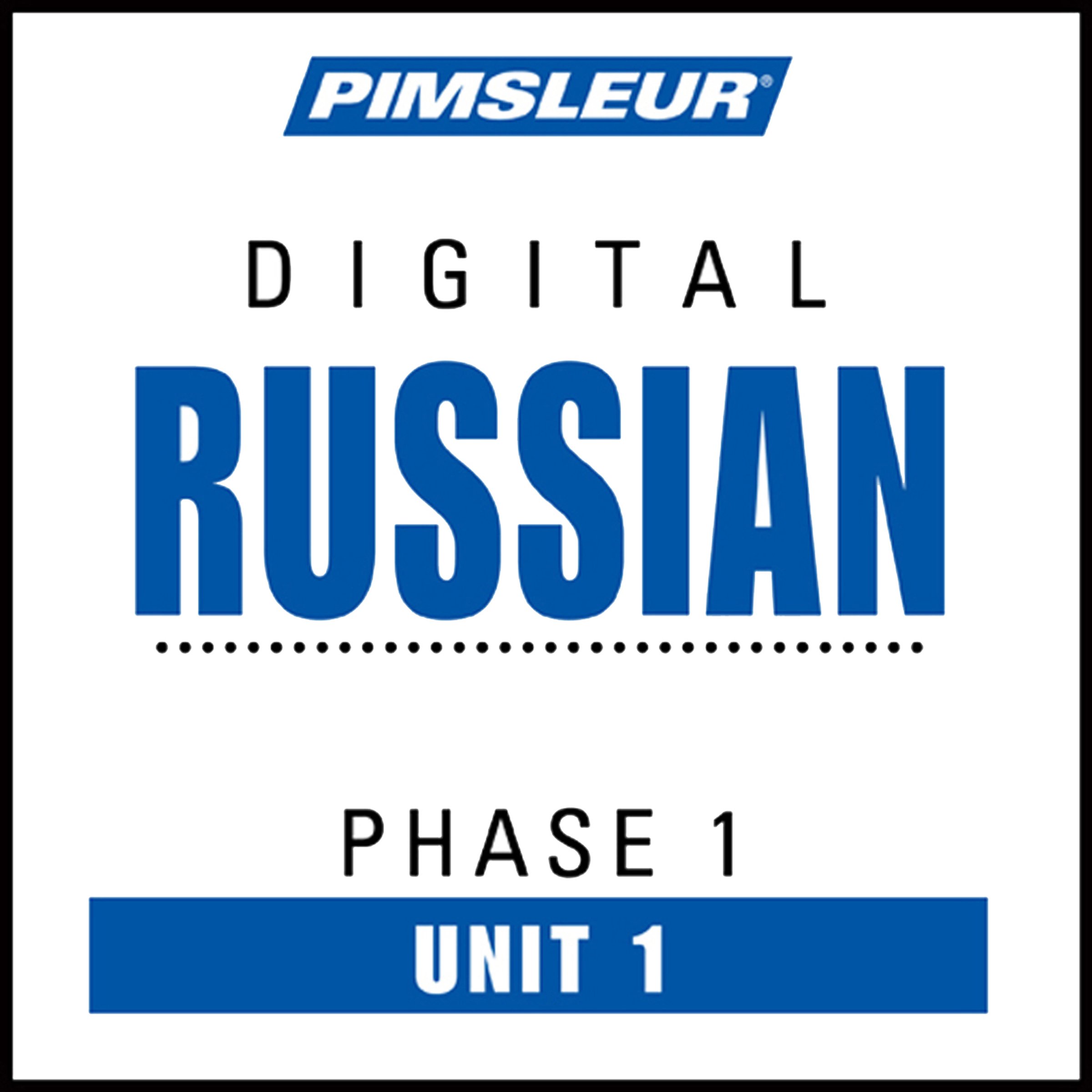 Cover art for Russian Phase 1, Unit 01