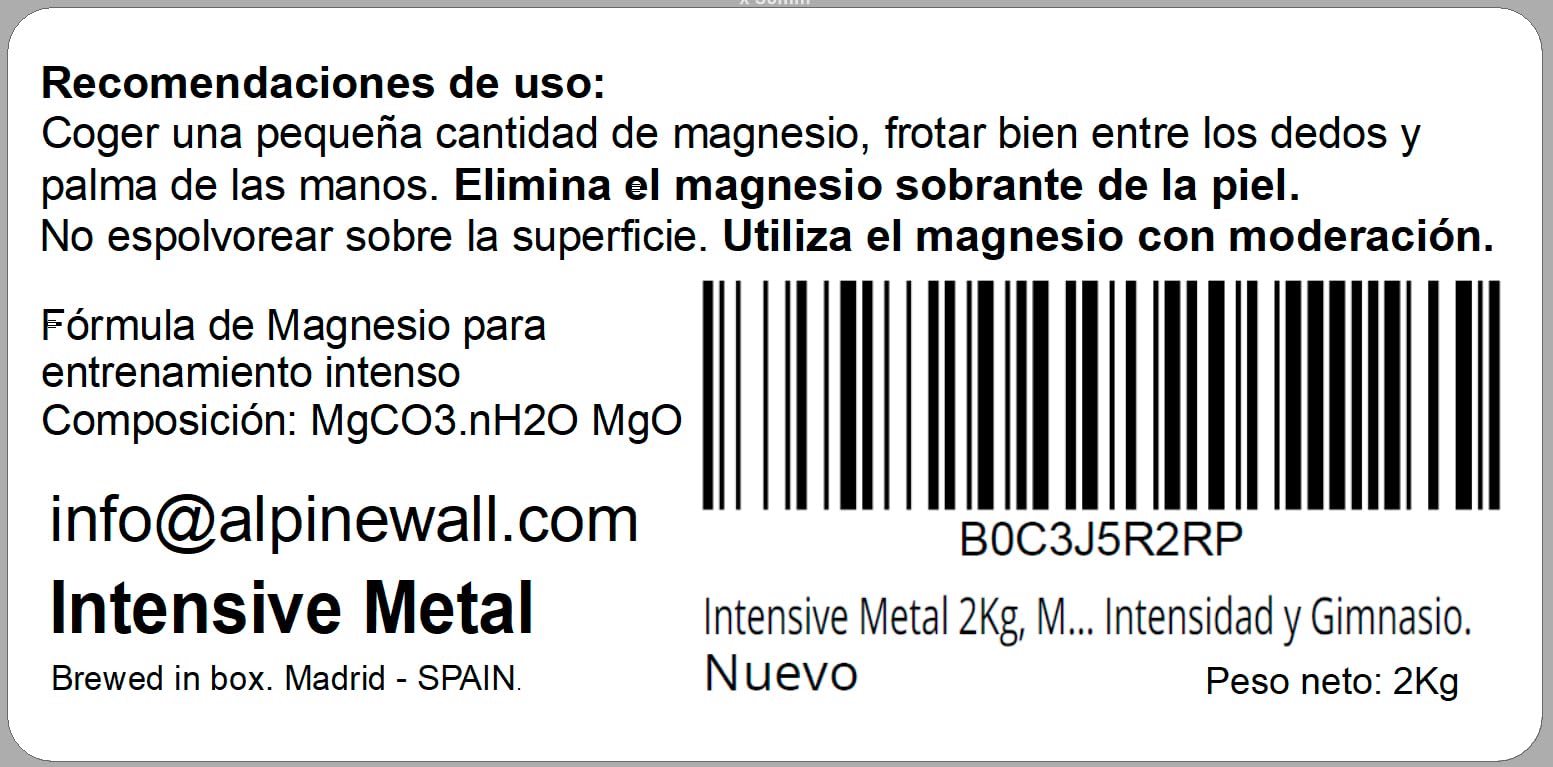 Magnesio para Crossfit Performance Grip 2Kg Alto Rendimiento