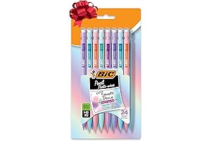 BIC Xtra-Smooth Pastel Mechanical Pencils in Vibrant Hues for Seamless Writing