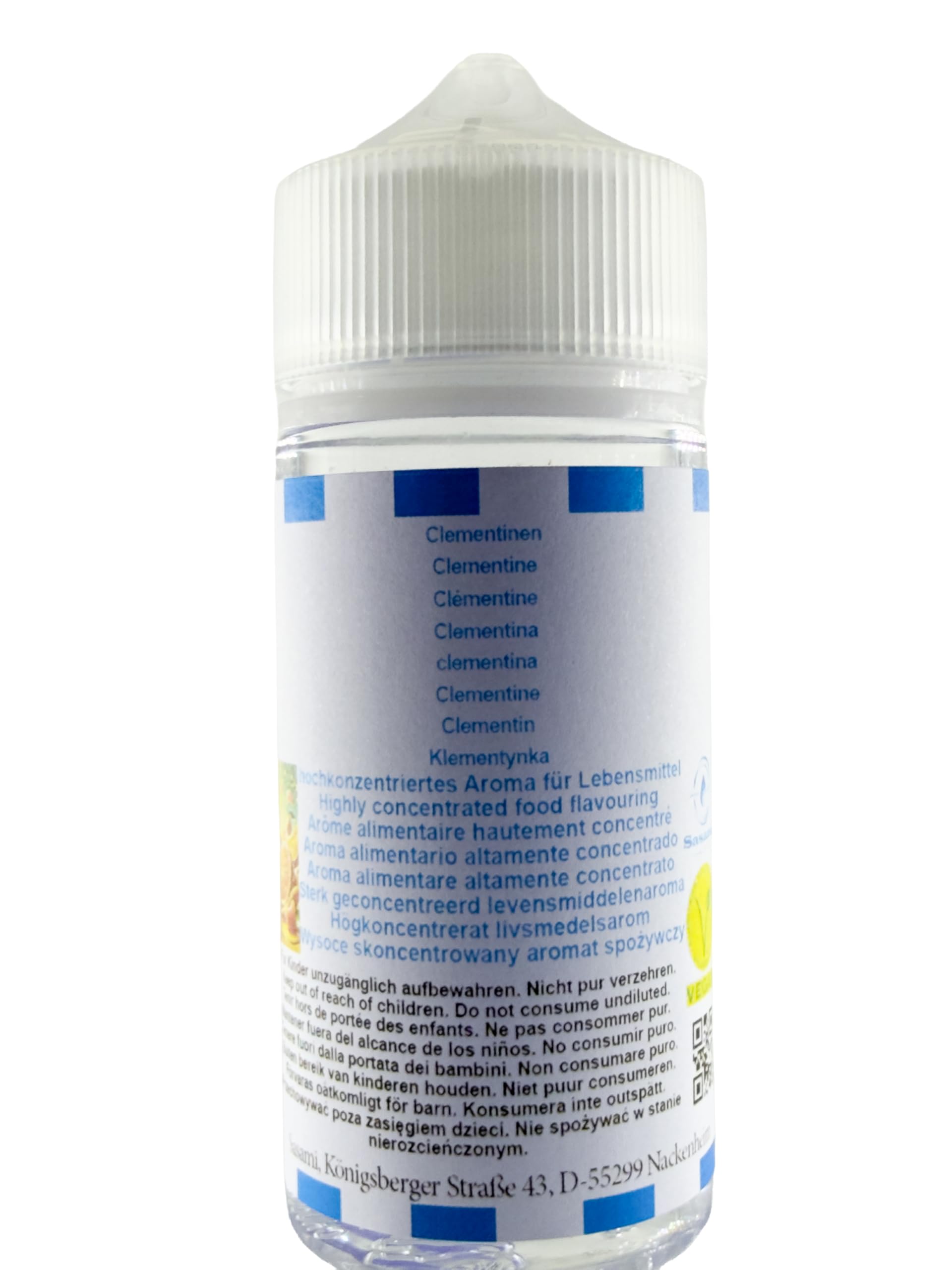Klementynka aromat koncentrat – Wegański – Sasami – 100ml