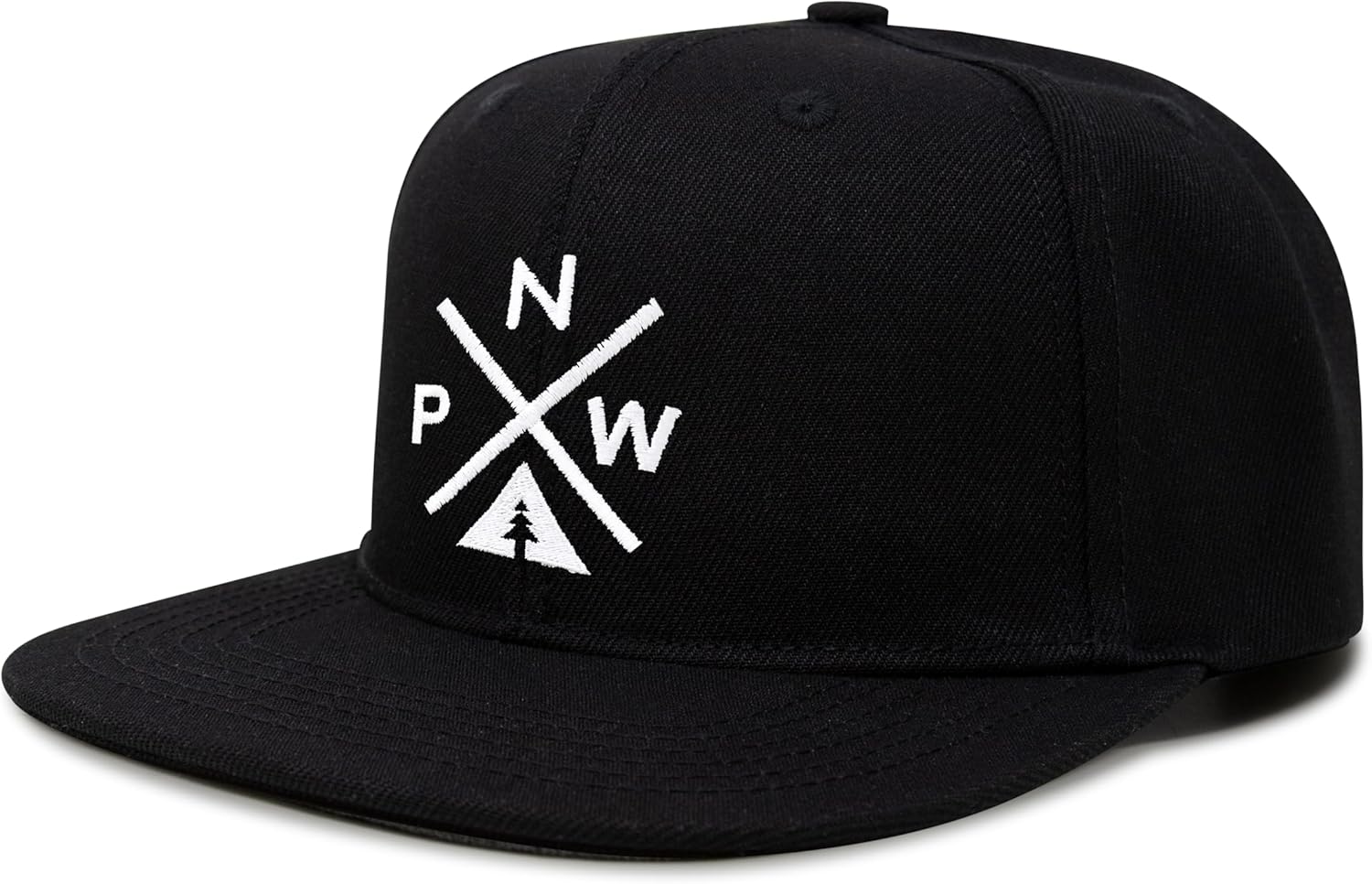 International Tie State City Hat for Men and Women, Snapback Trucker Baseball Cap with Embroidered Cross Logo