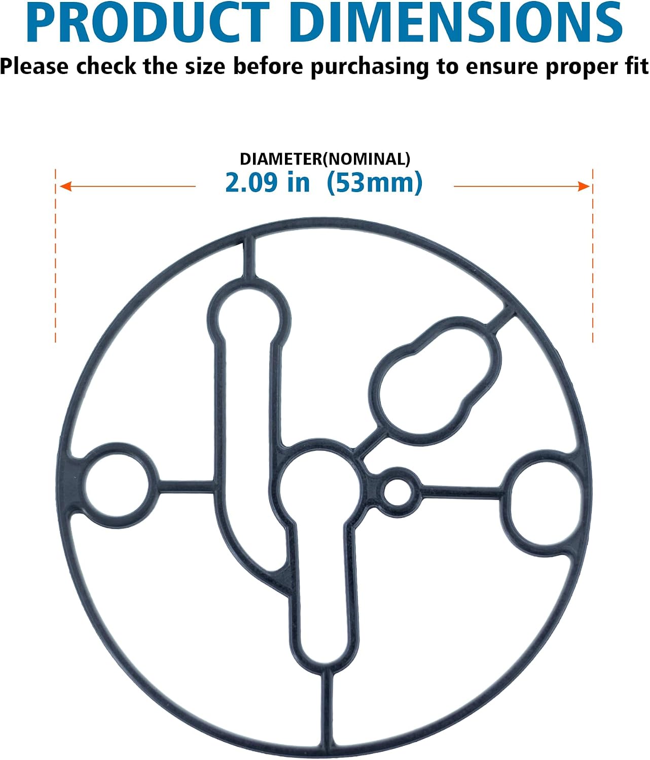 695426 Float Bowl Gasket for Briggs & Stratton, Carburetor Bowl Gasket for Nikki Carburetor, Replaces 695426, Fits 201300 201400 Series Lawn Mower Lawn Tractor(5pcs)