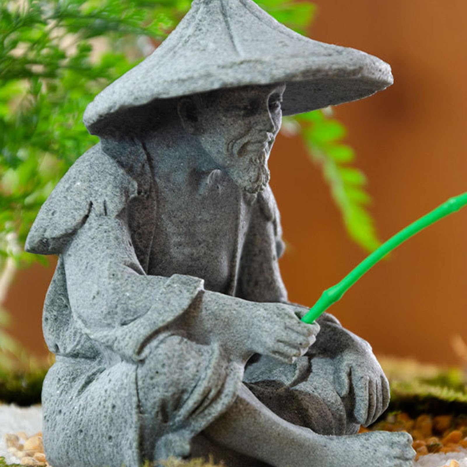Amazon.com: Mini Fisherman Statue, Resin Unique Old Man Statues
