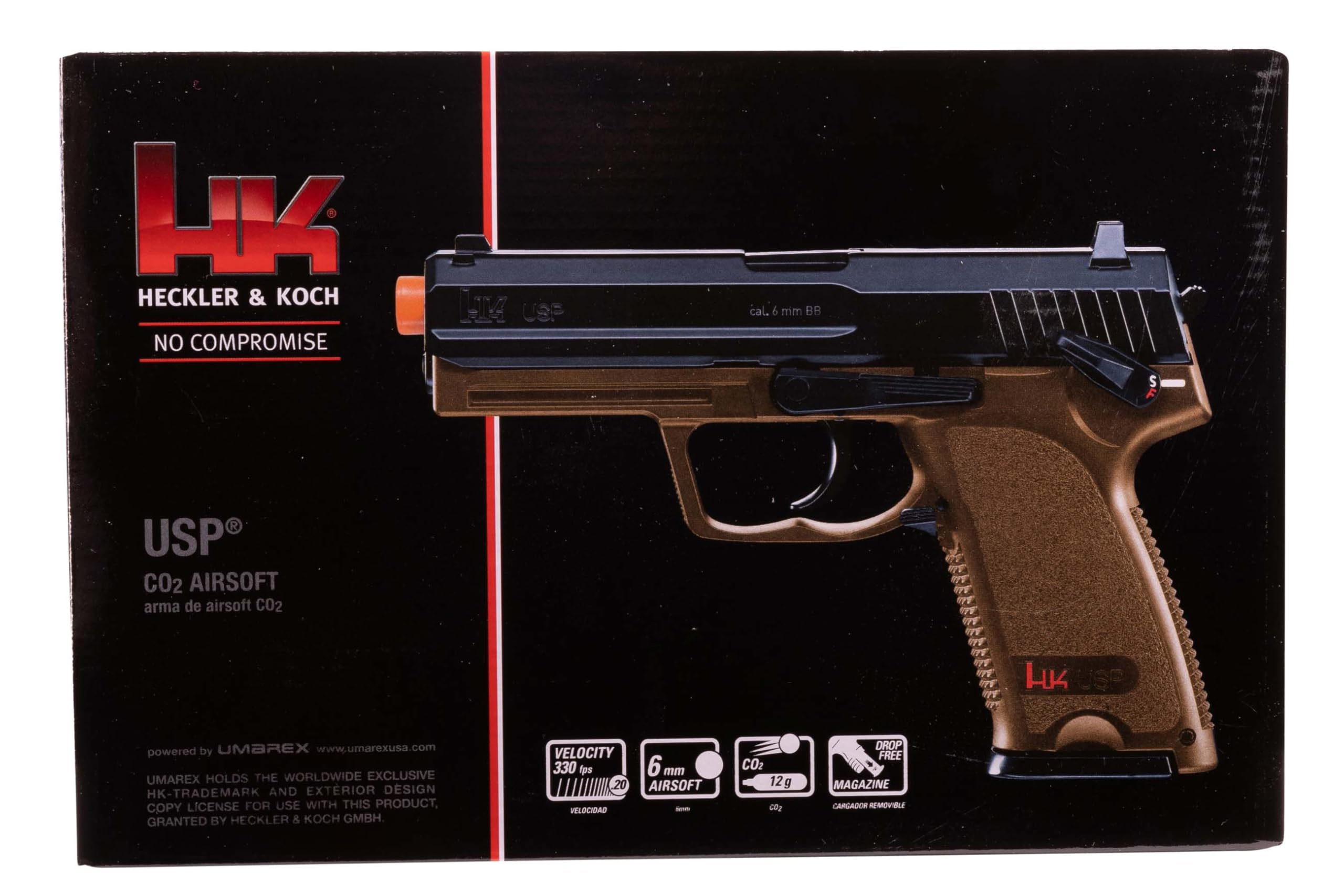 Amazon.com : HK Heckler & Koch USP CO2 Powered 6mm BB Pistol