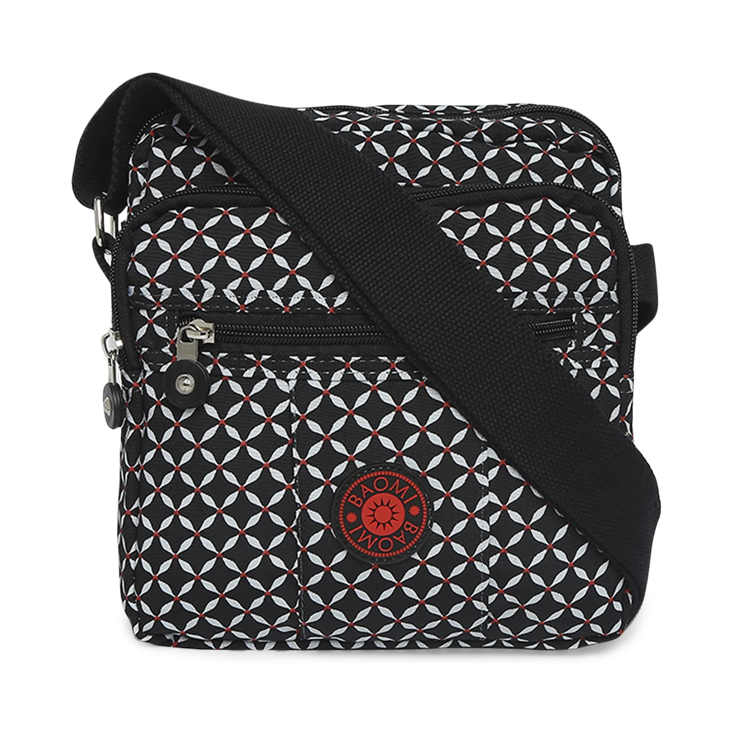 baomi Crinkle Range Black & Grey Soft One Size Shoulder Bag-picture-35