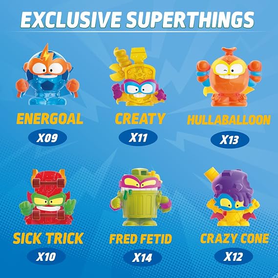 SUPERTHINGS KAZOOM POWER – Kazoom Kids. Articulated Multy action figure from the animated series -Superthings Kazoom Power-