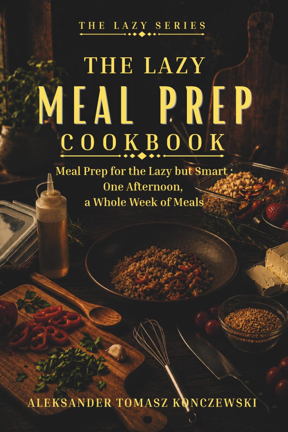 The Lazy Meal Prep Cookbook: Meal Prep for the Lazy but Smart. One Afternoon, a Whole Week of Meals (The Lazy Series)