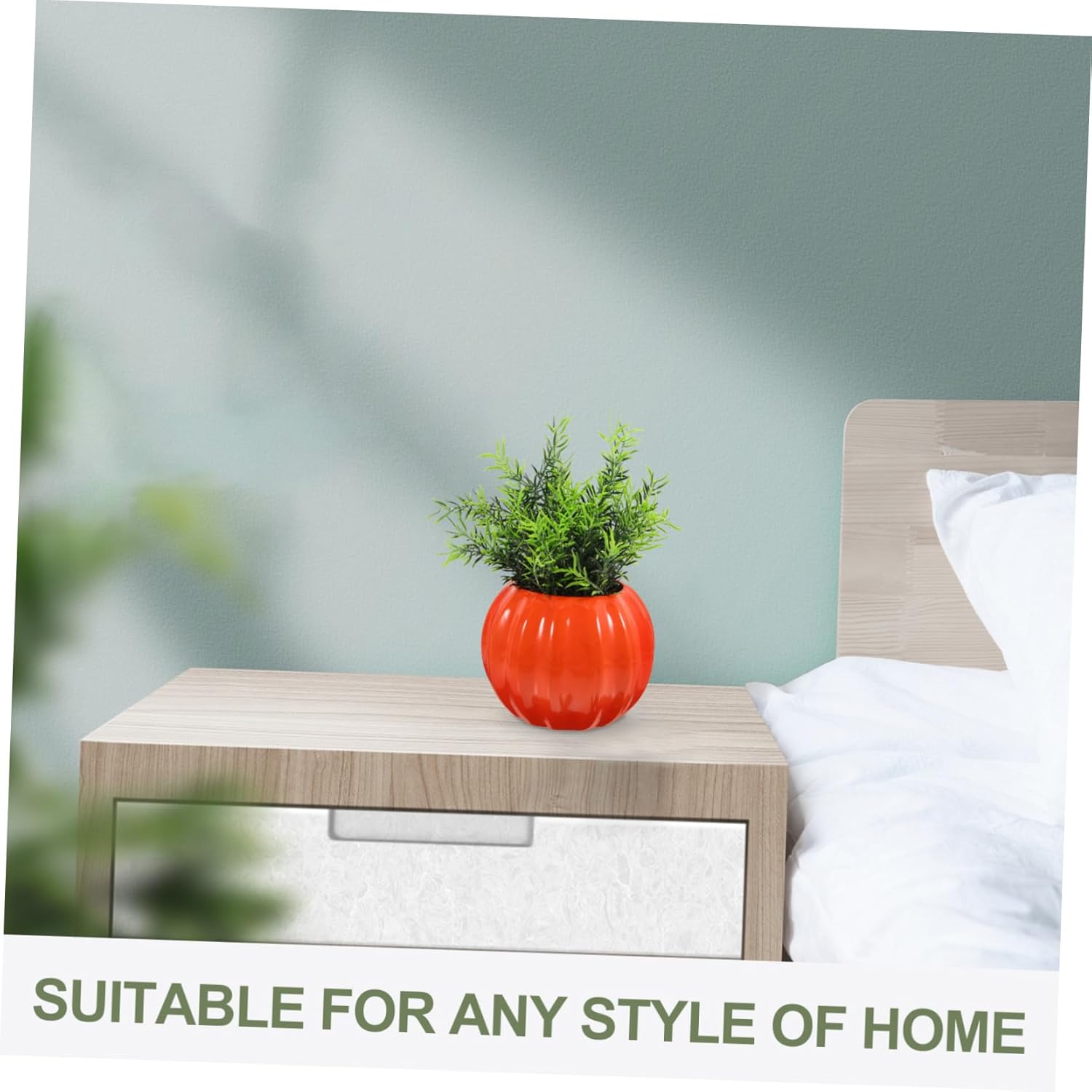 Ceramic Pumpkin Shape Vase for Artistic Flower Arrangements Home Decor for Dried and Fresh Flowers for Weddings and Seasonal Decorations