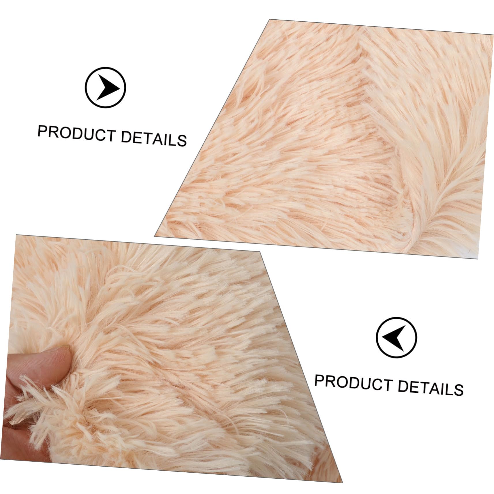 ifundom Pet Nest Cushion Soft Plush Blanket Mat for Dogs Cats Cozy Sleeping Pad for Pets Washable Durable Design for Home Car Cages