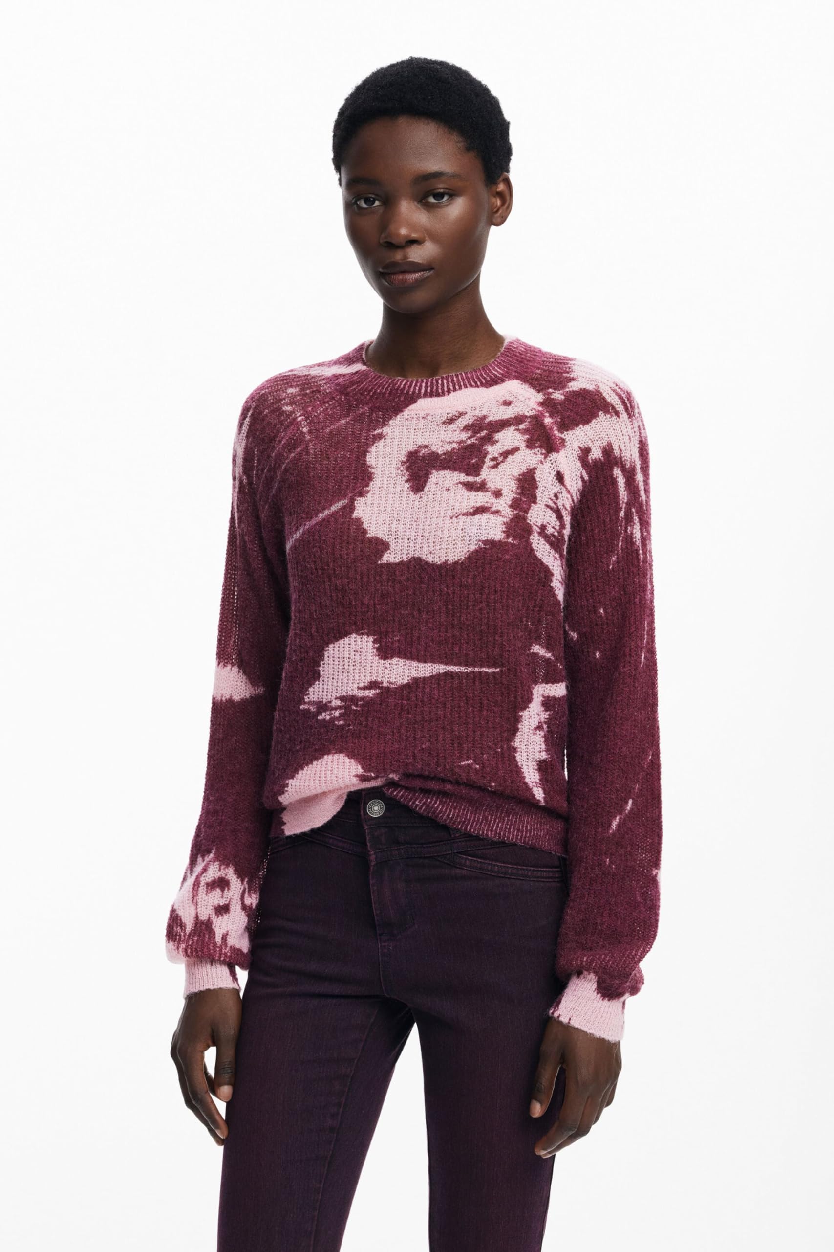 Desigual 25wwjf31 Pullover Sweater Donna (Pacco da 1)