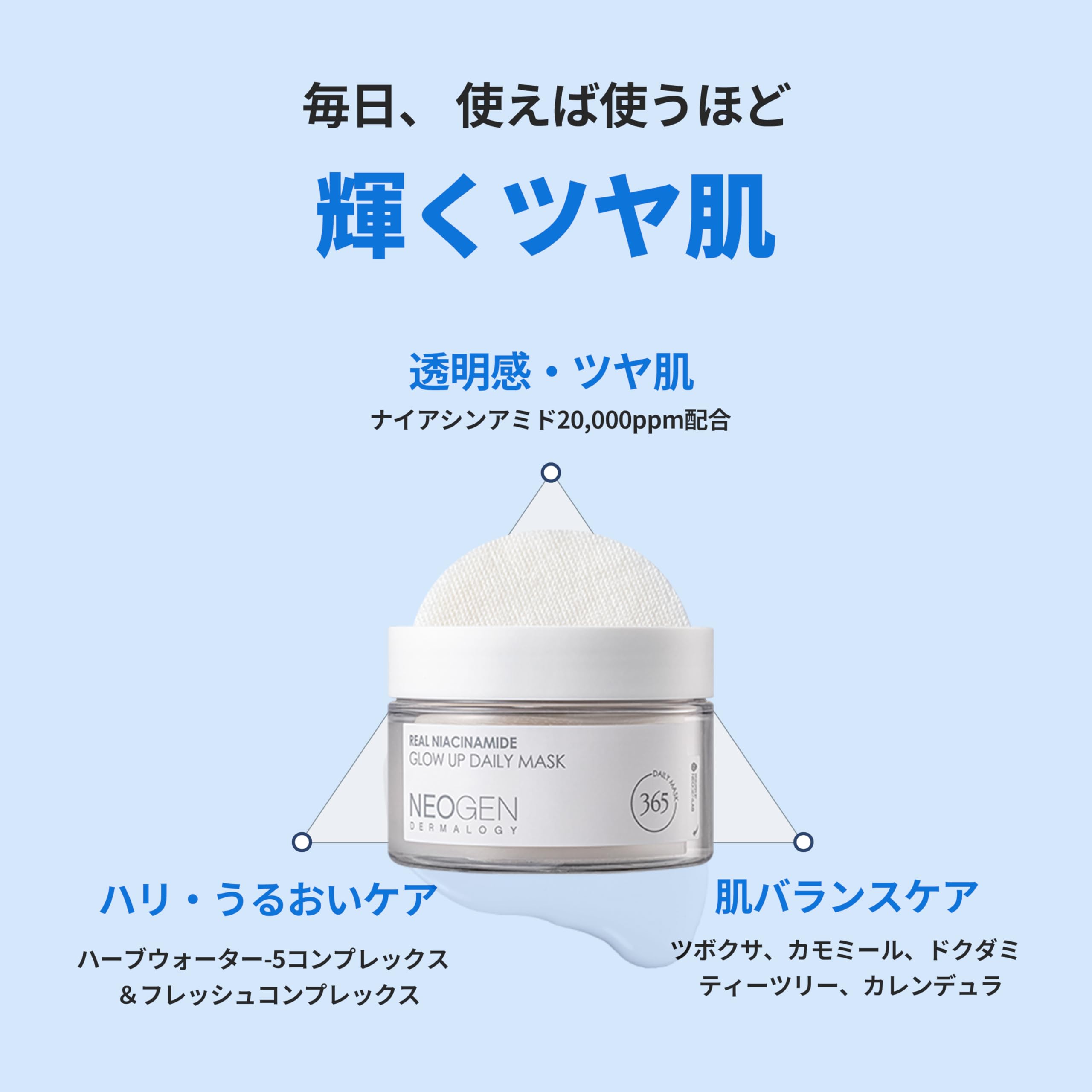 Amazon.co.jp: [NEOGEN 公式] ネオゼン ナイアシンアミド グローアップ