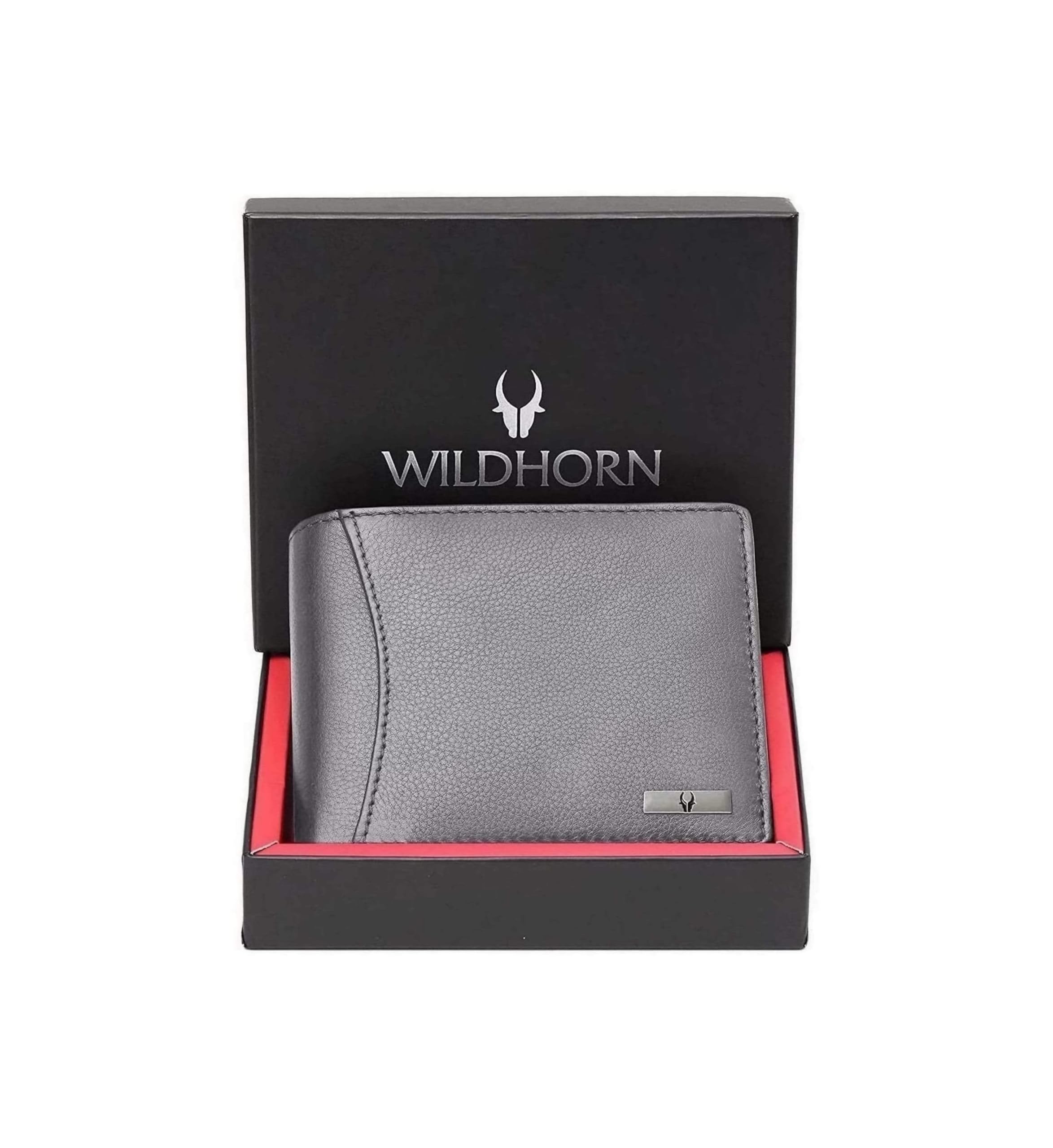 WildHorn unisex-adult Leather Wallet for Men Bi-Fold Wallet