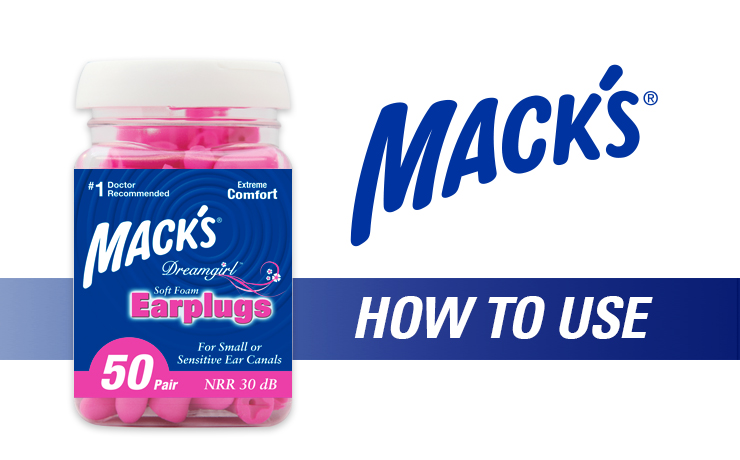 Macks Dreamgirl Orecchie Sensibili Tappi Per Orecchie MACK'S