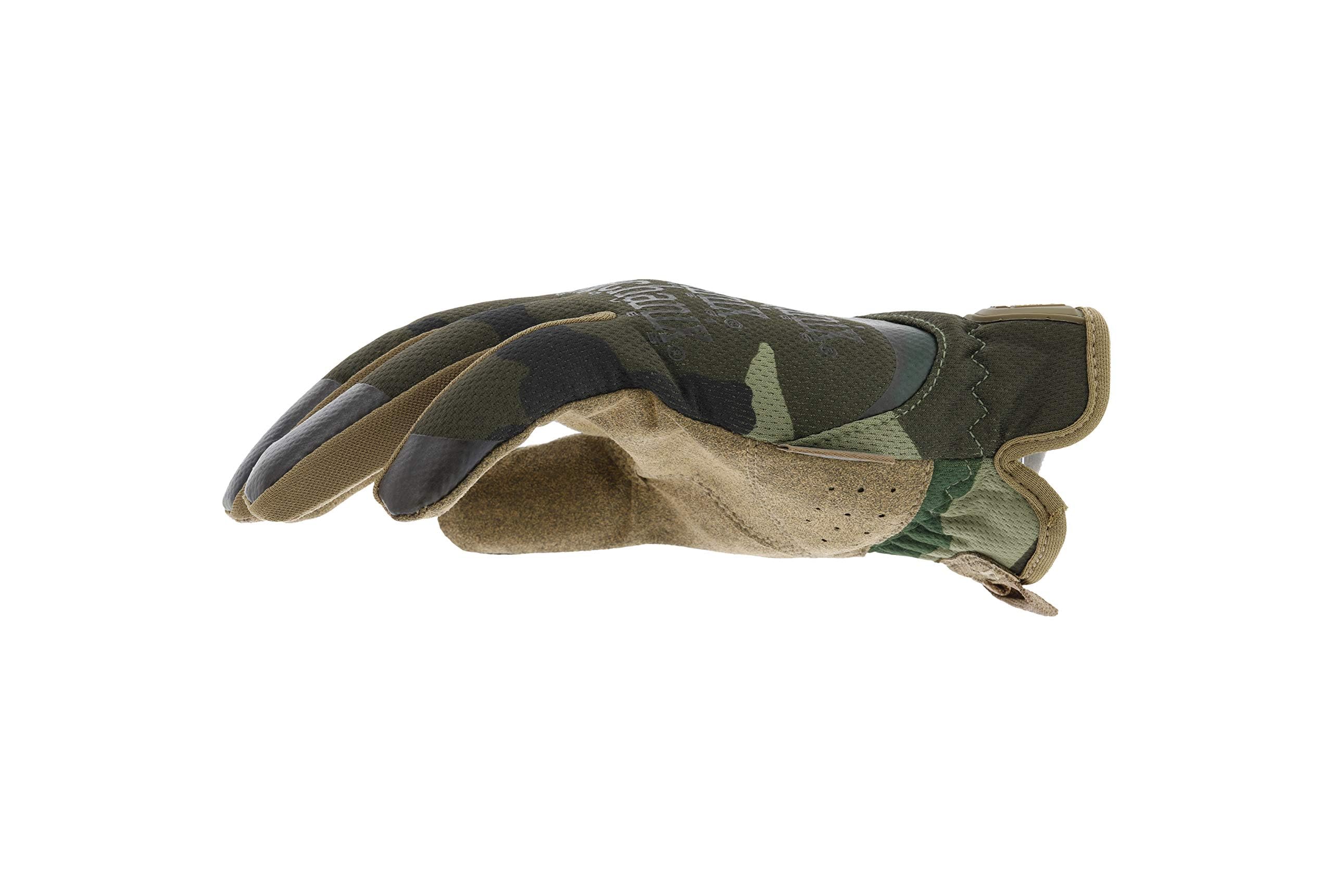 Mechanix Wear FFTAB-77-010 Guanti Tattici Fastfit, Woodland Camo, Large