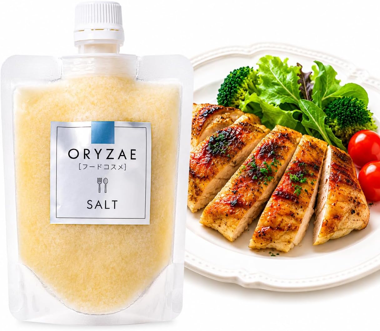 ใๆตทใฎ็ฒพ ไฝฟ็จใใชใชใผ ๅกฉ้บน SALT ็ฑณ้บน ใฝใผใน ็กๆทปๅ (180g) ๅฝ็ฃ ๅกฉ็ณ ้บน ใใฌใใทใณใฐ ่ชฟๅณๆ ORYZAE