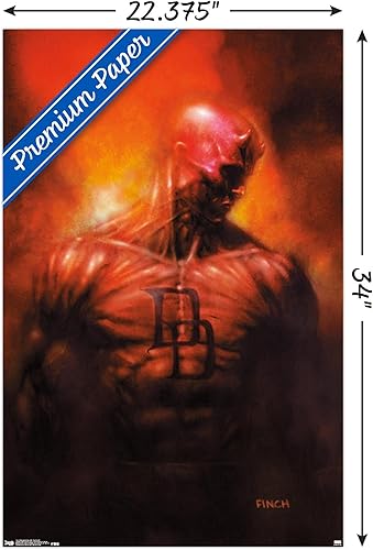 Miniatura 3 de Trends International Marvel Comics Daredevil - Póster de pared #1 de Shadowland After the Fall Cover #1, 22.375 x 34 pulgadas, versión premium sin
