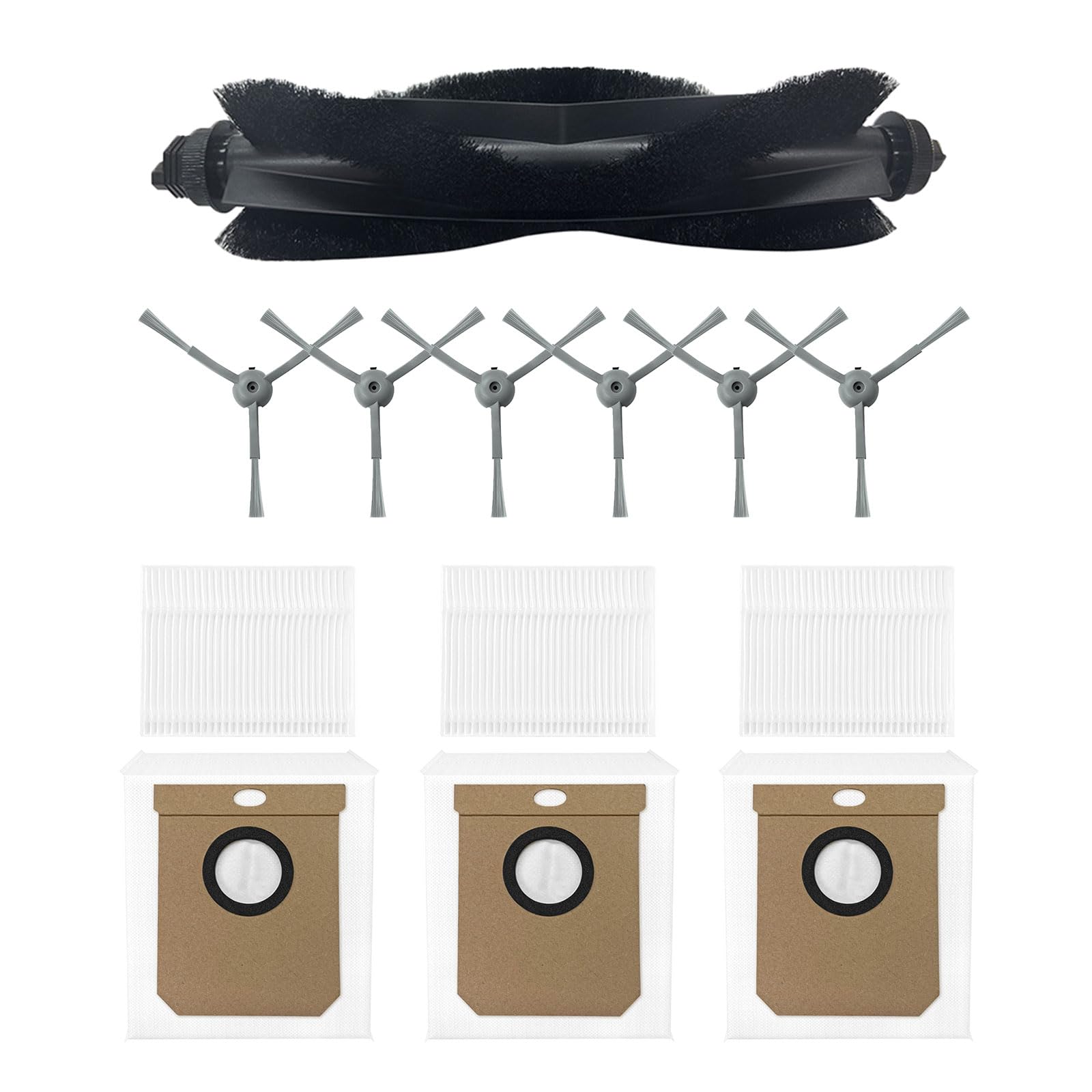 Kelisdi A Sweeping Robot Main Brush Bag Side Brushes Replacement Part Sweeping Robot Replacement For L50 Model Vacuum Part