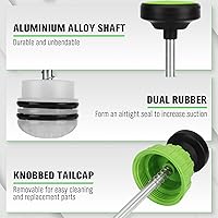 Vista 3 de SWANLAKE - Extractor de líquido y bomba de llenado de 500cc, extractor de bomba de líquido automotriz, bombas de cambio de aceite con manguera