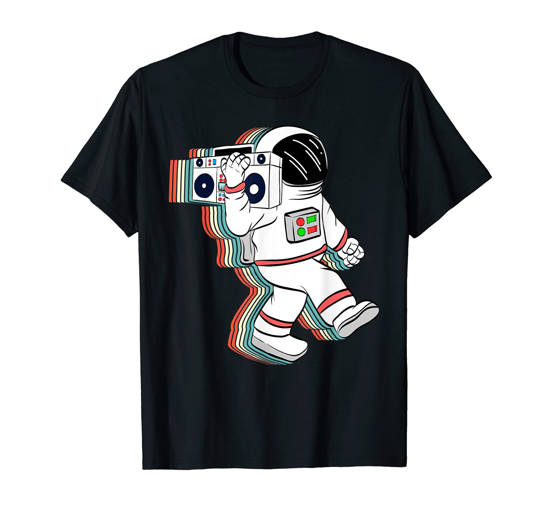 Astronaut Space Shuttle Galaxy T-Shirt for Mars and Moon T-Shirt