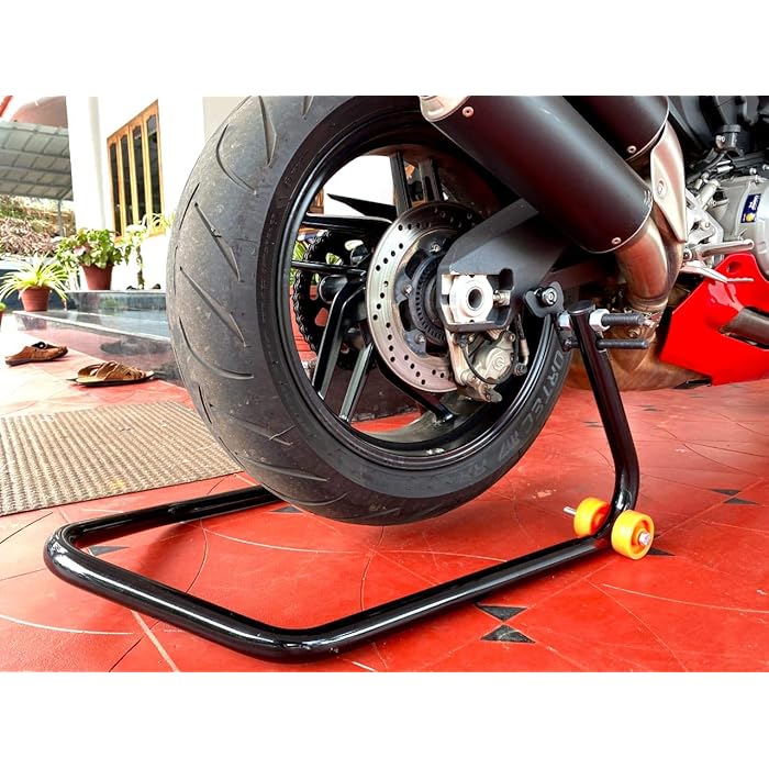 Buy Explore PS3 Universal Rear Paddock Stand With Swing Arm Lift And