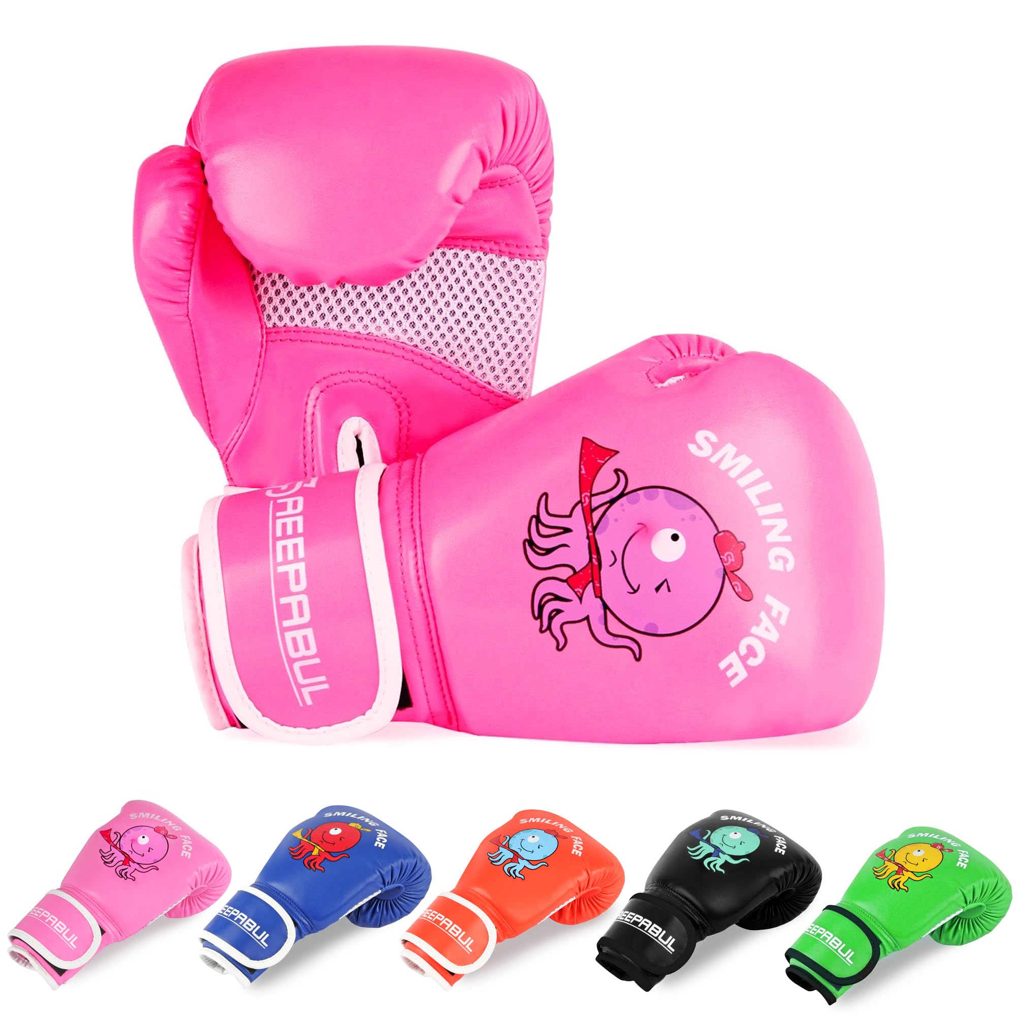 Upgrade Kids Boxing Gloves for 3-8 Year Boys and Girls, Toddler Boxing Gloves for Kids Training, Boxing Gloves Kid Sparring for Punching Bag, Kickboxing, Muay Thai, MMA