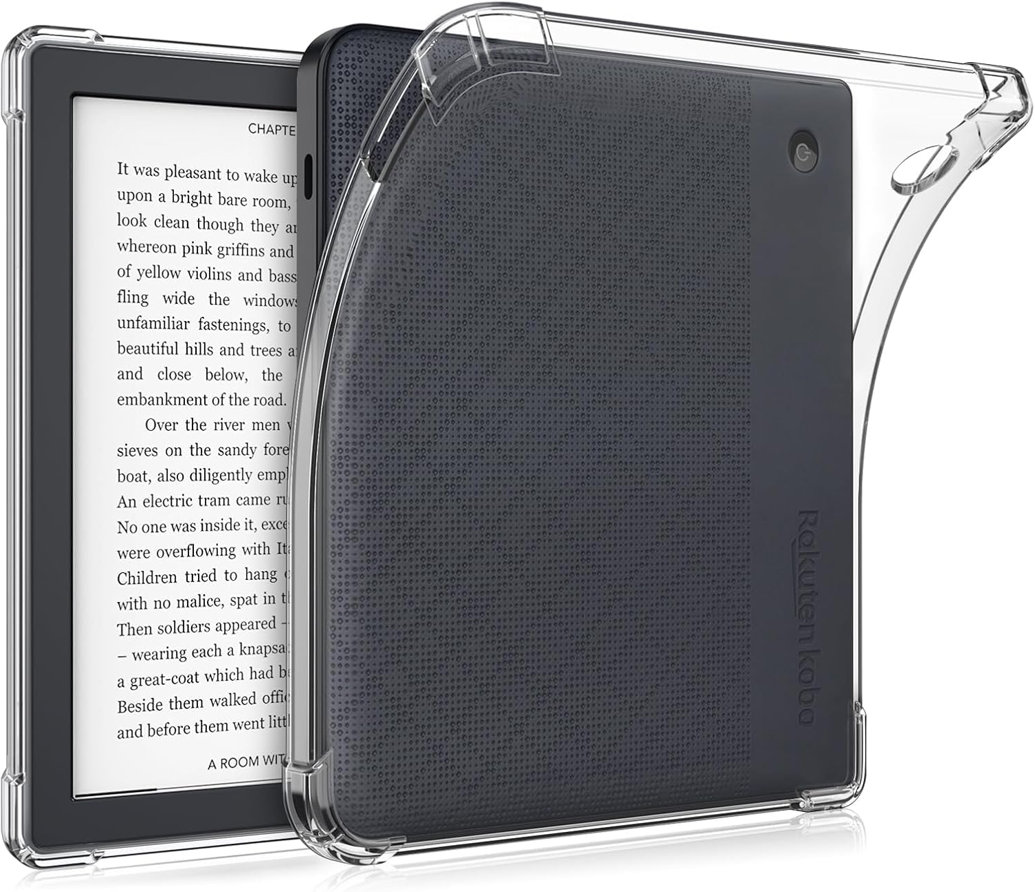 ProElite Soft TPU Transparent Back Case Cover for Kobo Libra