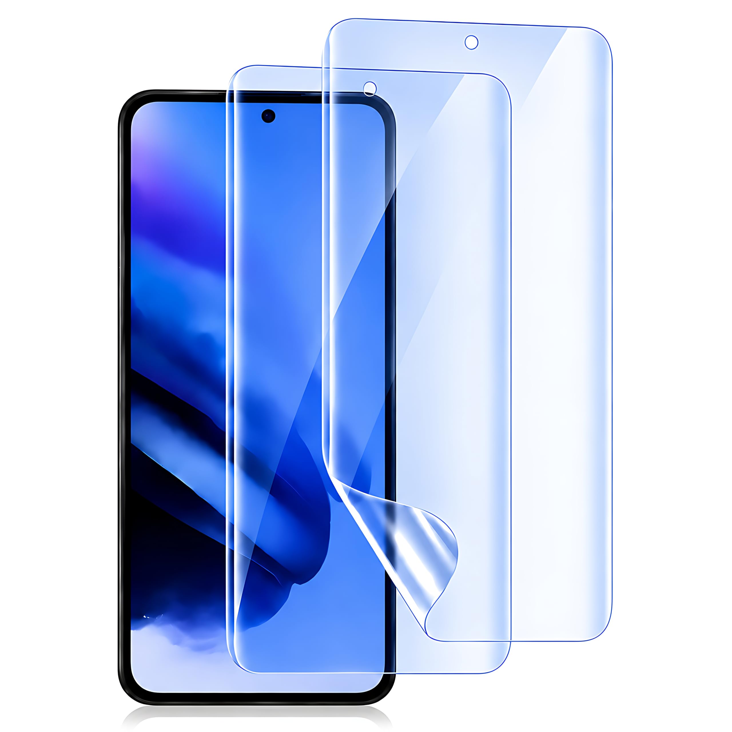 2 Protectores de Pantalla Compatible para Apple iPhone 11 Pro MAX Hidrogel Anti Luz Azul