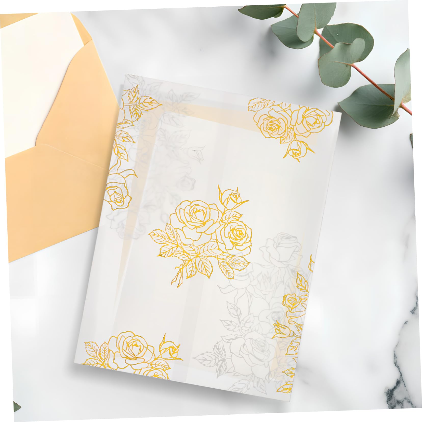 50 Pezzi Buste per Inviti in Carta Colorata e Kraft Durevoli per Partecipazioni Matrimonio Compleanni con Chiusura Facile e Design Raffinato