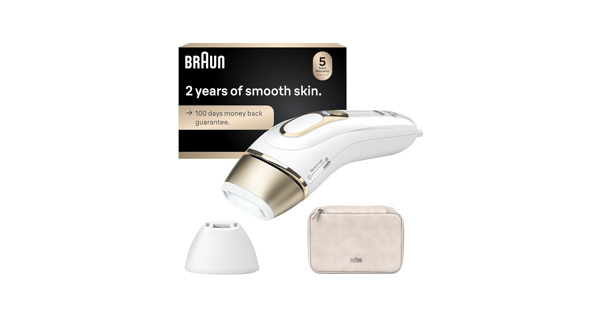 Amazon.com: Braun IPL 家用雷射除毛裝置，適用於女性與男性