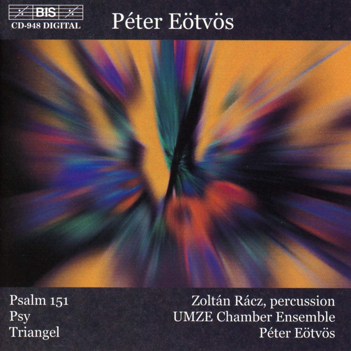 Eötvös: Percussion Music