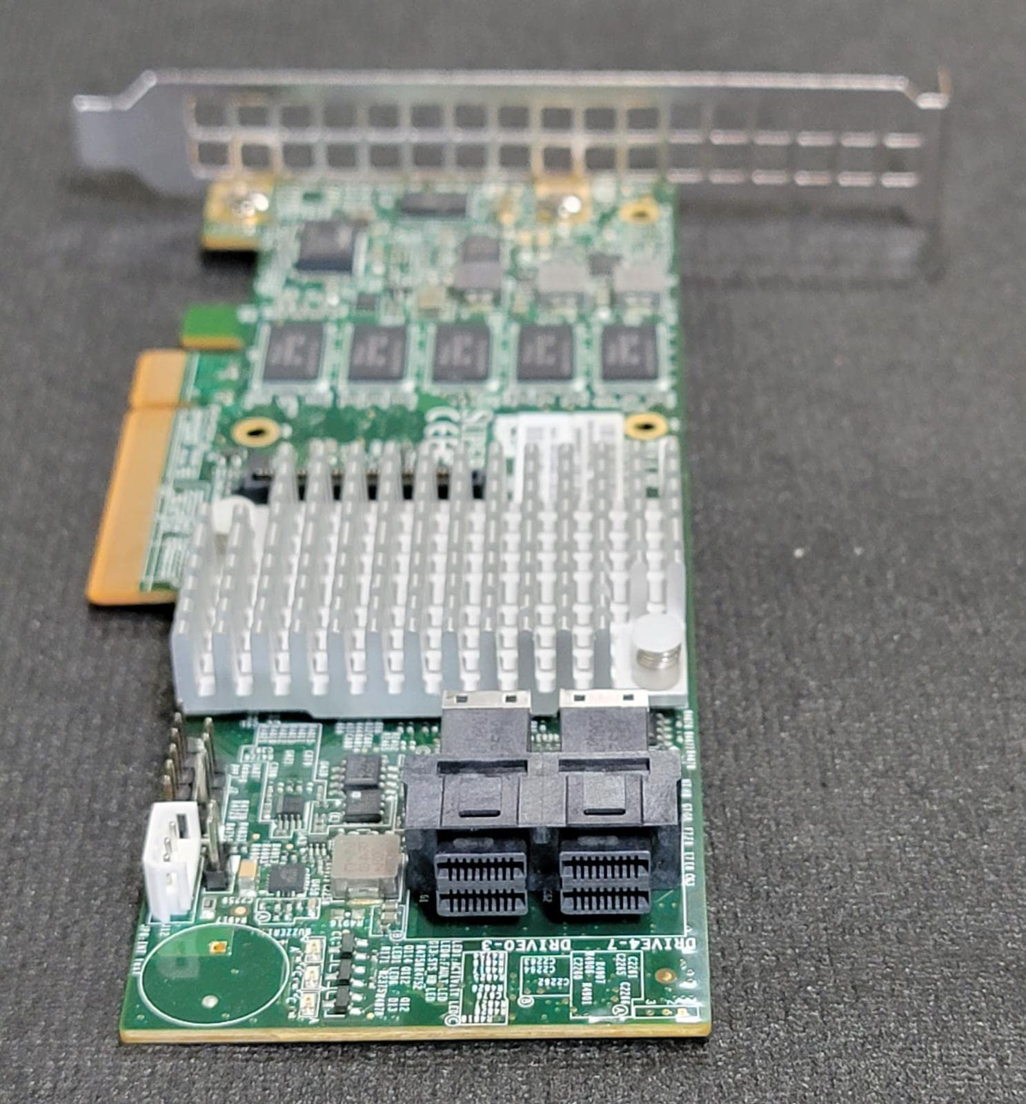 Supermicro AOC-S3108L-H8IR-16DD Add-on Card - Storage controller (RAID) - 8 Channel - SATA 6Gb/s/SAS 12Gb/s low profile - 1.2 GBps - RAID 0, 1, 5, 6, 10, 50, 60 - PCIe 3.0