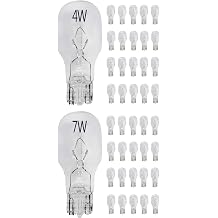 Diximus - 20 Pack - 12 Volt 4 Watt + 20 Pack - 12 Volt 7 Watt Low Voltage T5 Landscape Bulb - Landscape Light Bulbs - Low Voltage Landscape Light Bulbs
