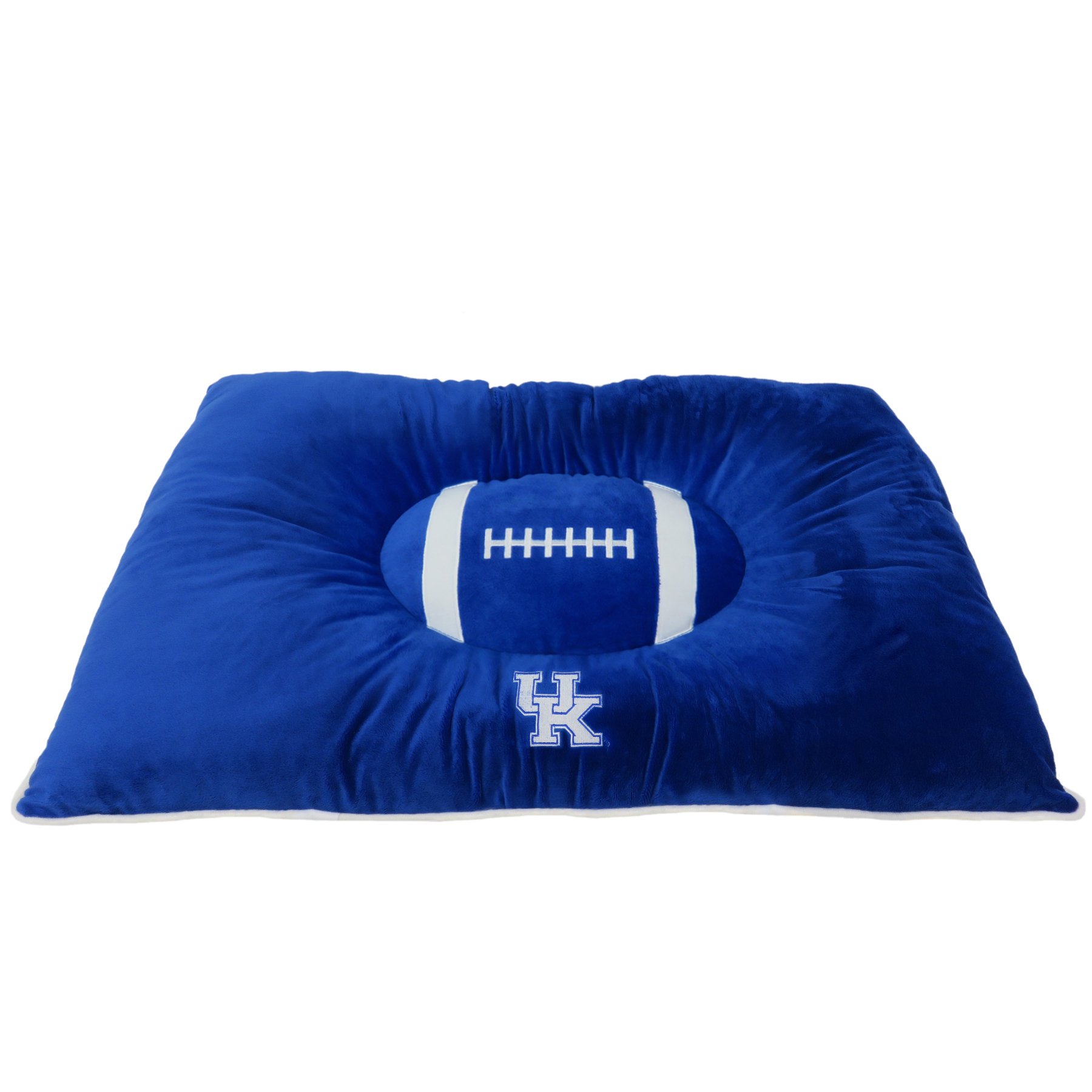 Pets First NCAA PET BED- Kentucky Wildcats Soft & Cozy Plush Pillow Bed. - Sports Dog Bed. Cuddle, Warm Collegiate Mattress Bed for Cats & Dogs