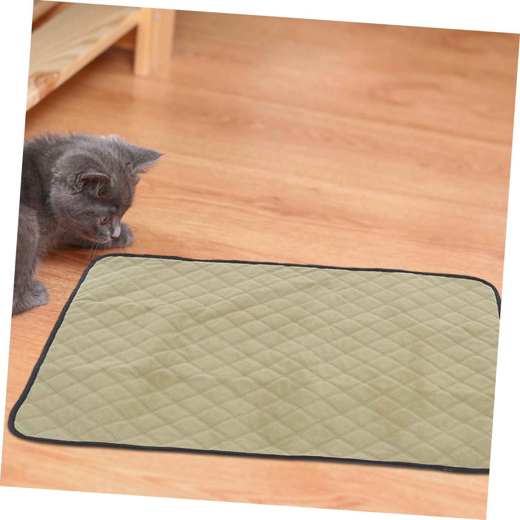 BESPORTBLE Tapis Dapprentissage De La Propreté pour Chiens Et Chats - Lot De 2 Lavables Et Réutilisables