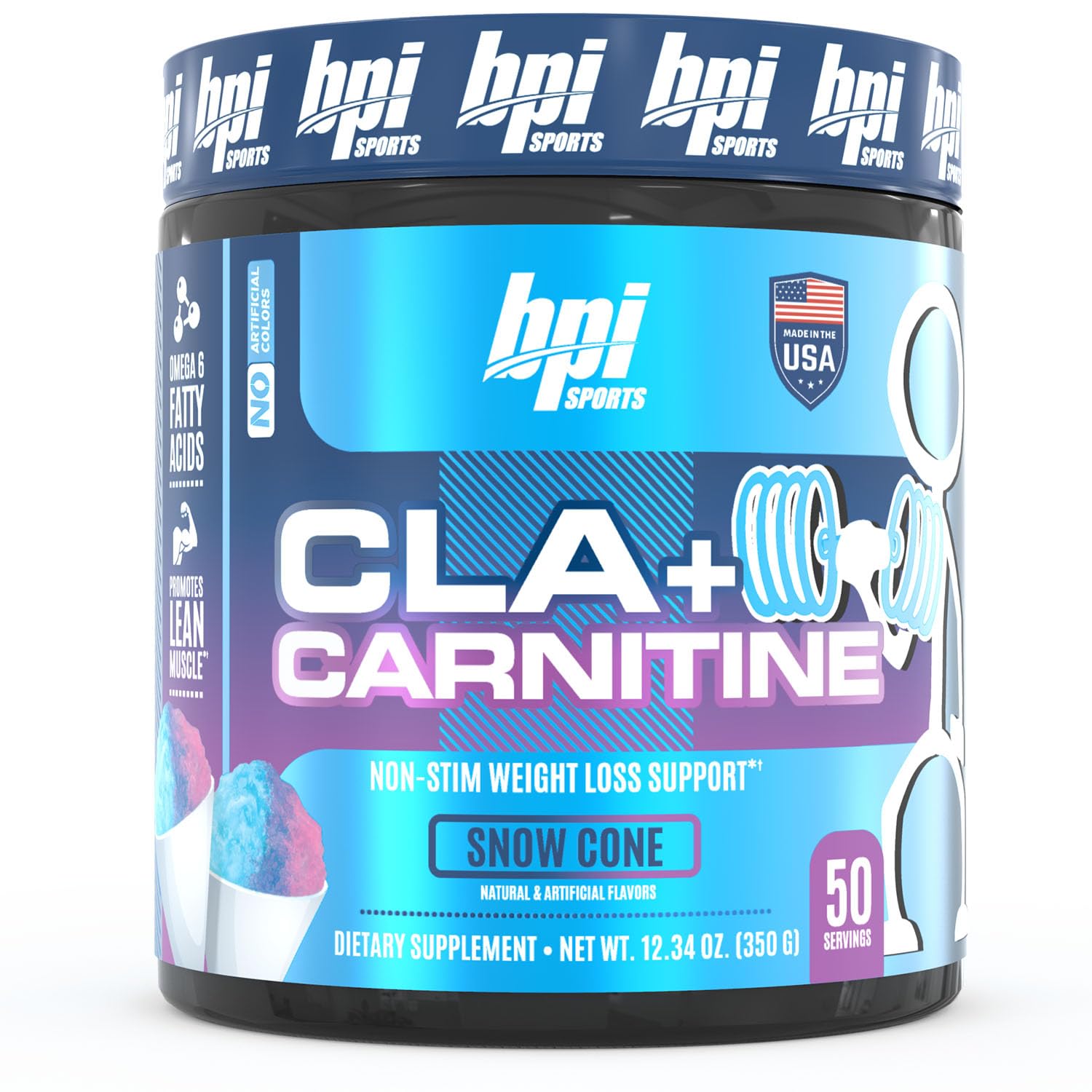 BPI Sports CLA+Carnitine – Metabolism & Lean Muscle, Grape, 50 Servings — Amazon image 9