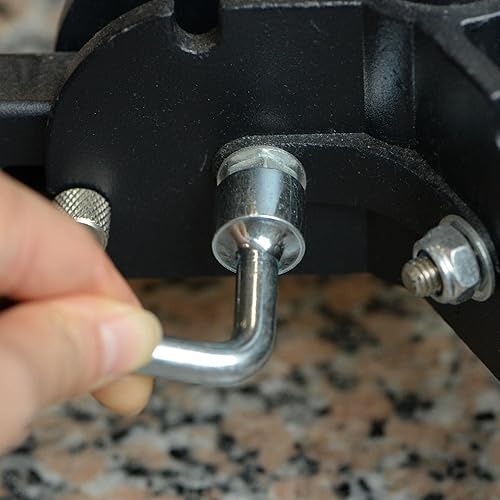 Miniatura 5 de uxcell Llave hexagonal abierta en forma de L métrica de 0.315 in de 6 puntos, de un solo extremo