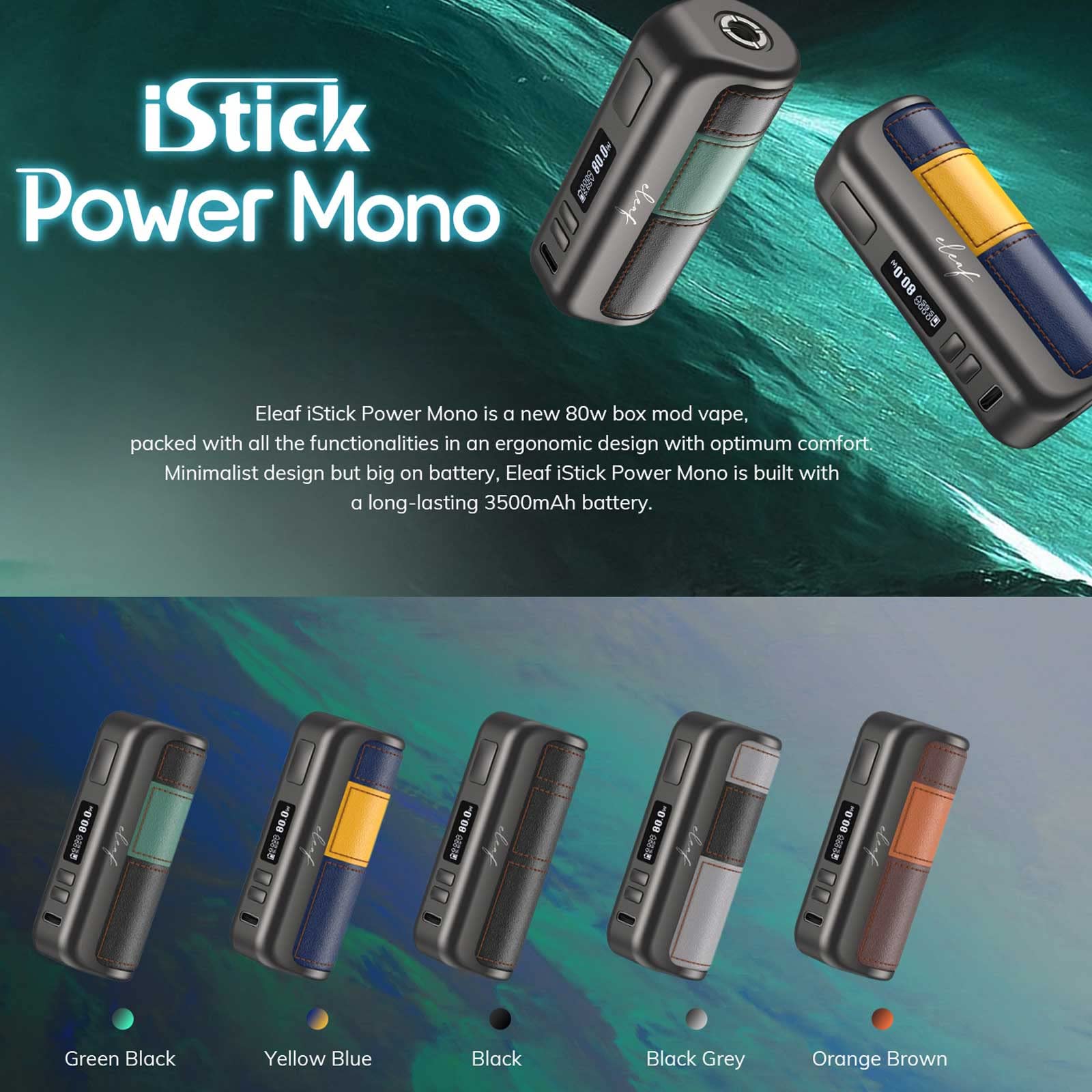 elfbar nachfüll pod läuft aus Eleaf iStick Power 2 Vape Kit main image 0