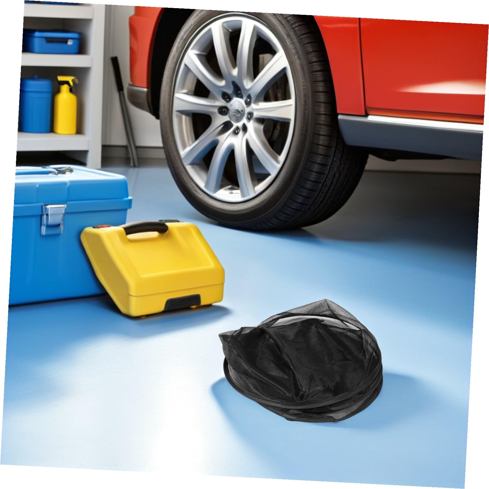Tendina Parasole Auto Finestrino Posteriore in Rete 6 Pezzi | Nero, Fissaggio con Ventose, Copertura Ampia per Viaggi Lunghi e Uso Quotidiano, Vacanze Estive