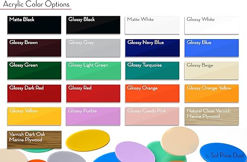 Miniatura 2 de Modern House Numbers - One Number Square Concrete with White Acrylic - Contemporary Home Address - Sign Plaque - Apartment Door Number