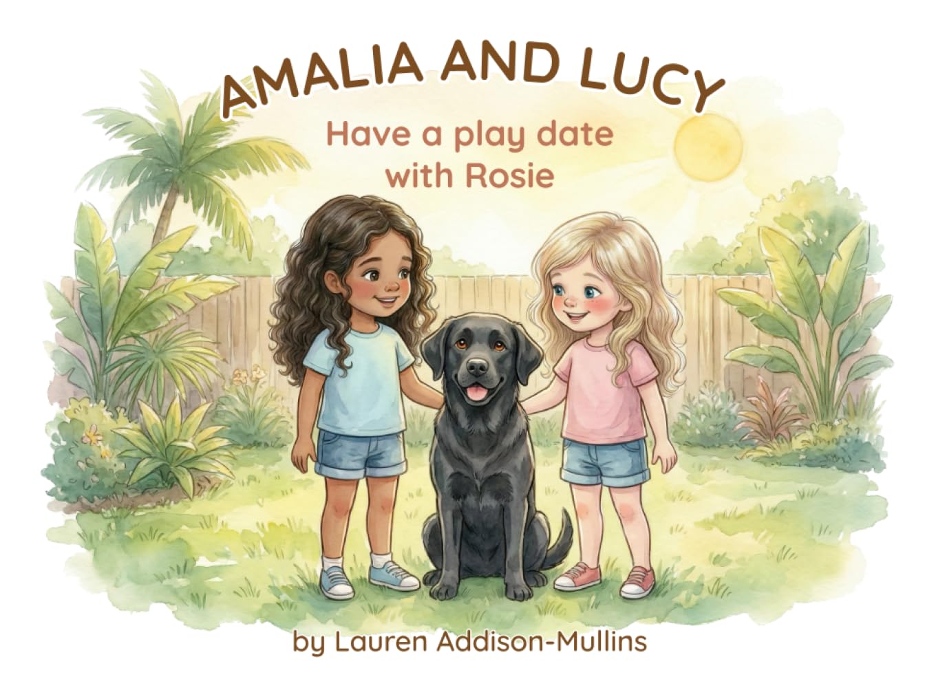 Amalia and Lucy have a play date with Rosie